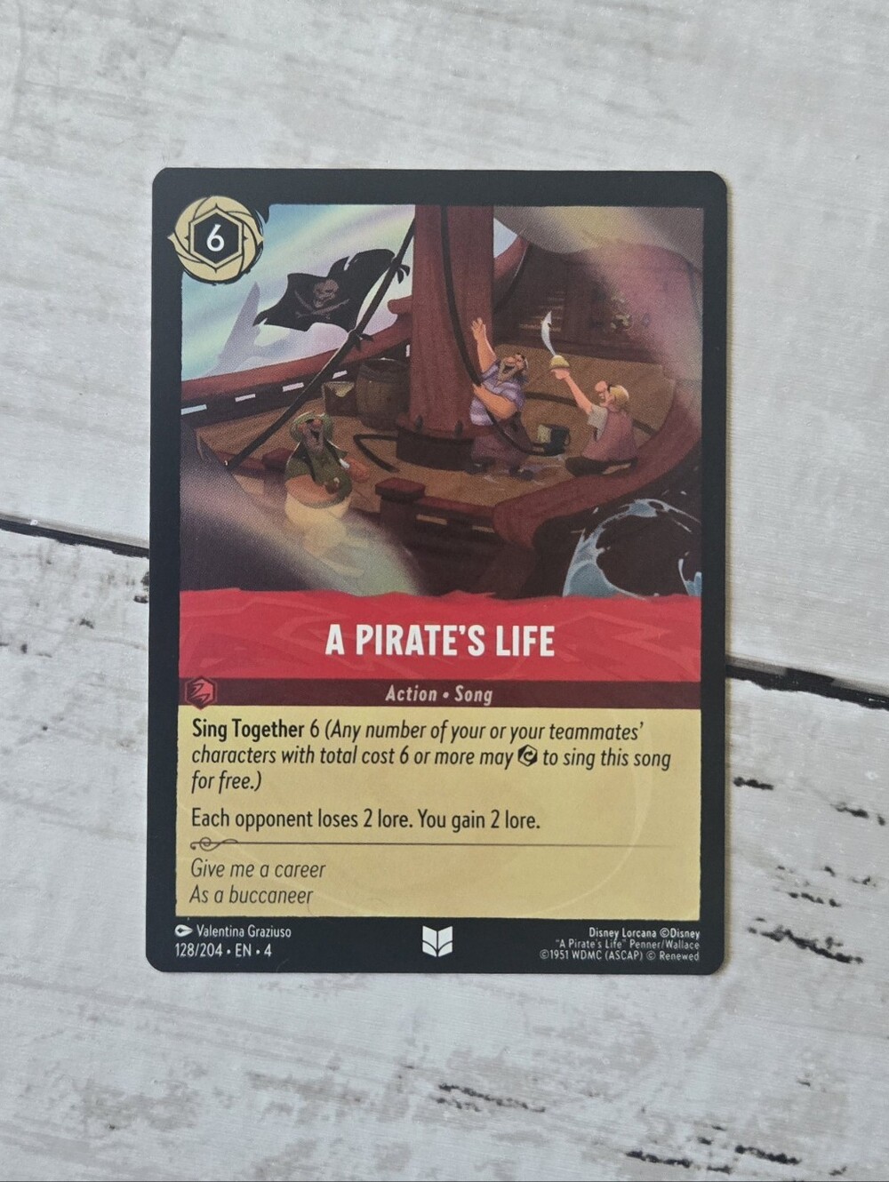 Disney Lorcana - A Pirate's Life